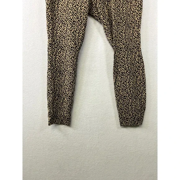 Old Navy Stevie Leopard Print Leggings Pants Women's Size‎ L - Picture 5 of 9